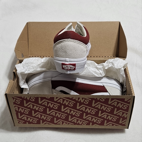 ⭐SALE⭐ Vans Old Skool Canvas Suede 'Fired Brick' - Picture 4 of 7